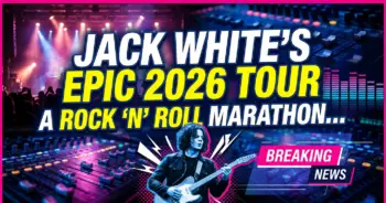 Jack white's epic 2026 tour: a rock 'n' roll marathon unfolds