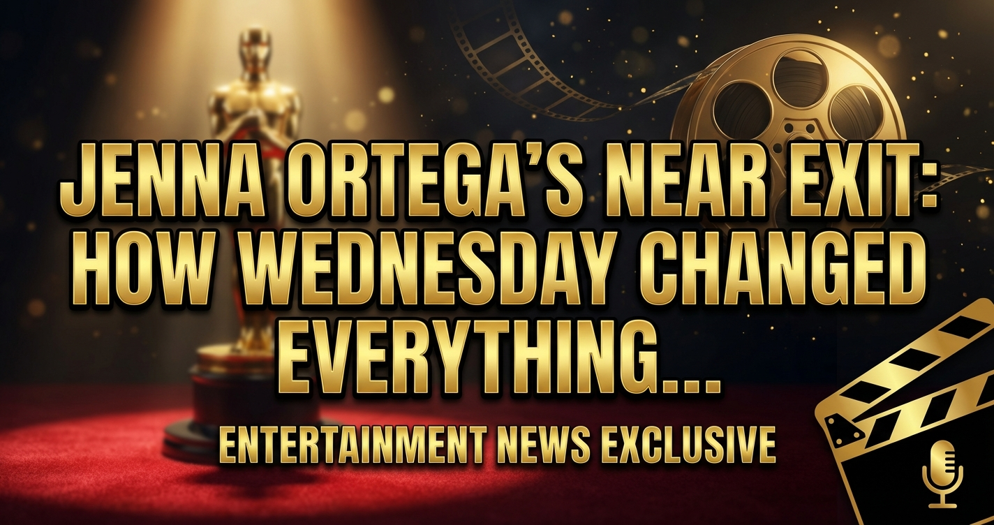 Jenna ortega's near exit: how wednesday changed everything 1 Jenna ortega's near exit: how wednesday changed everything