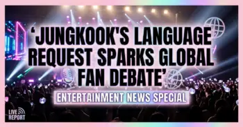 Jungkook's language request sparks global fan debate: arrogance or misunderstanding?