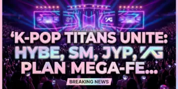 K-pop titans unite: hybe, sm, jyp, yg plan mega-festival venture