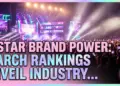 K-star brand power: march rankings unveil industry shifts & dominators
