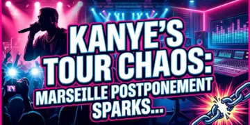 Kanye's tour chaos: marseille postponement sparks global concern