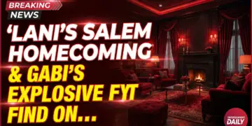 Lani's salem homecoming & gabi's explosive find on dool!