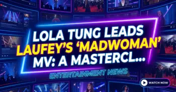 Lola tung leads laufey's 'madwoman' mv: a masterclass in modern star power