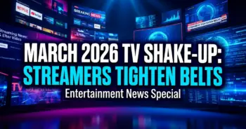 March 2026 tv shake-up: streamers tighten belts, networks find footing