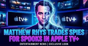 Matthew rhys trades spies for spooks in apple tv+'s 'widow's bay'