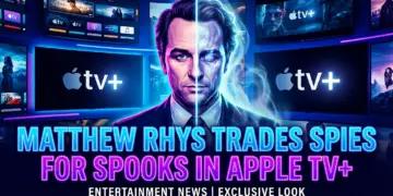 Matthew rhys trades spies for spooks in apple tv+'s 'widow's bay'