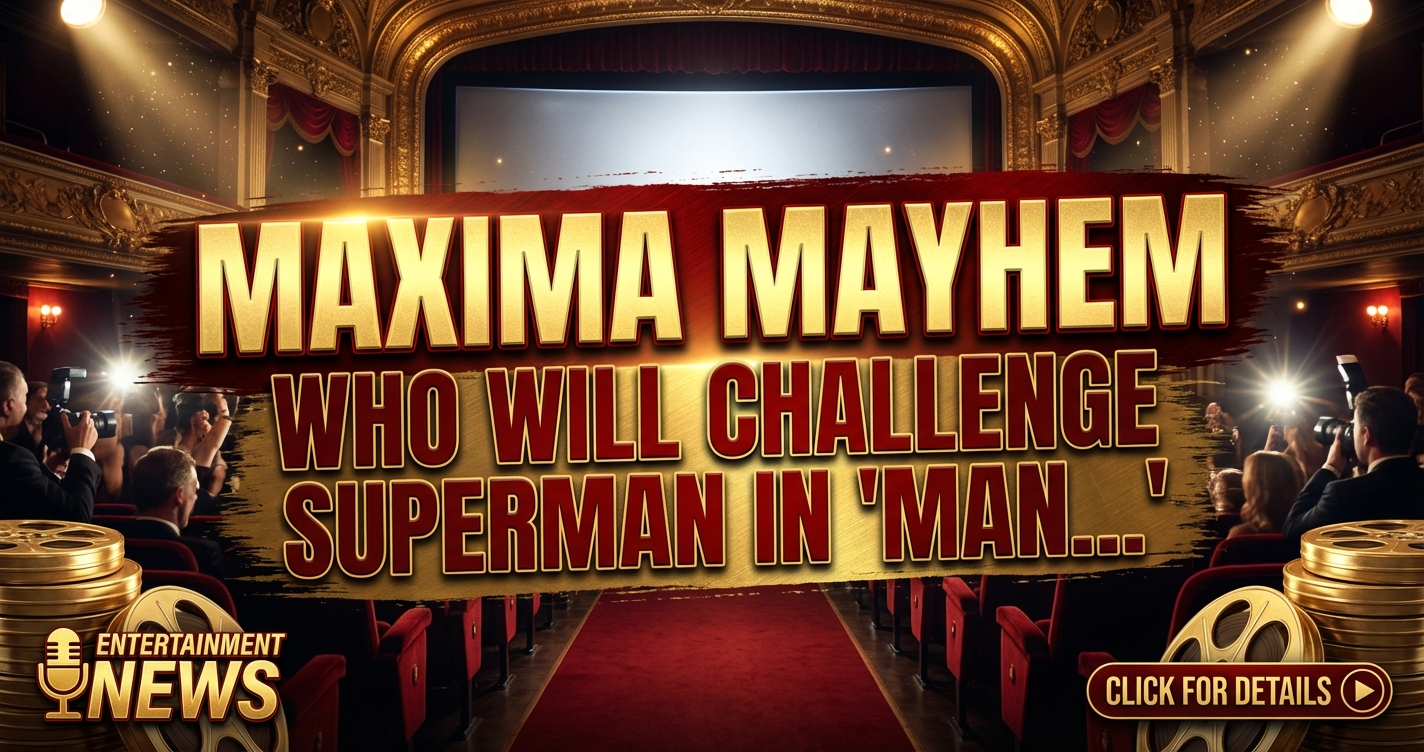 Maxima mayhem: who will challenge superman in 'man of tomorrow'? 1 Maxima mayhem: who will challenge superman in 'man of tomorrow'?