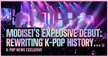Modisei's explosive debut: rewriting k-pop history books at 300,000
