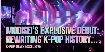 Modisei's explosive debut: rewriting k-pop history books at 300,000