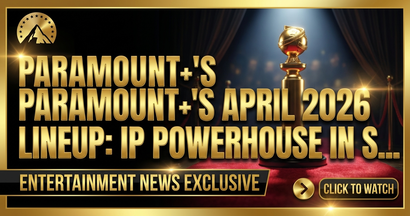 Paramount+'s april 2026 lineup: ip powerhouse in streaming wars 1 Paramount+'s april 2026 lineup: ip powerhouse in streaming wars