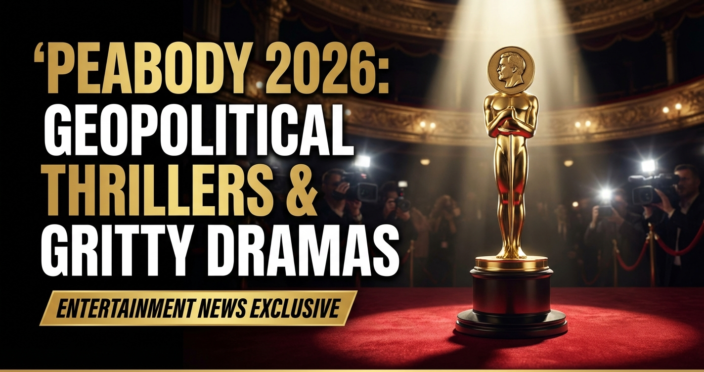 Peabody 2026: geopolitical thrillers & gritty dramas lead prestigious race 1 Peabody 2026: geopolitical thrillers & gritty dramas lead prestigious race