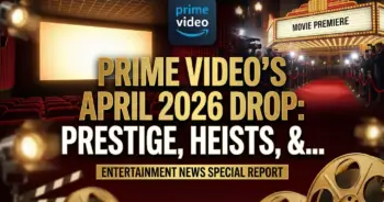 Prime video's april 2026 drop: prestige, heists, & horror dominate