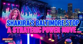 Shakira's baltimore stop: a strategic power move for a global icon