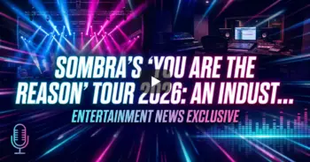 Sombra's 'you are the reason' tour 2026: an industry game-changer