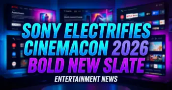 Sony electrifies cinemacon 2026 with bold new slate & ip bets