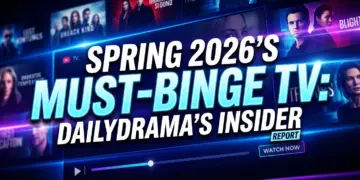 Spring 2026's must-binge tv: dailydrama's insider picks