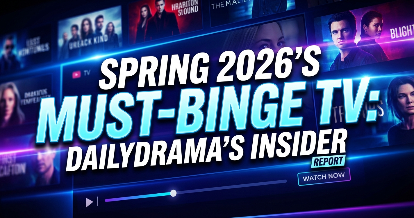 Spring 2026's must-binge tv: dailydrama's insider picks 1 Spring 2026's must-binge tv: dailydrama's insider picks