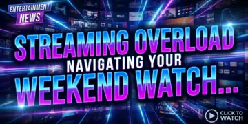 Streaming overload: navigating your weekend watchlist in the peak tv era
