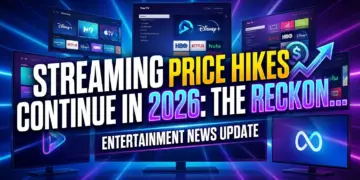 Streaming price hikes continue in 2026: the reckoning of the streaming wars