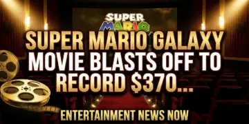 Super mario galaxy movie blasts off to record $370m global opening