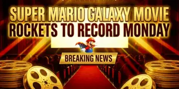 Super mario galaxy movie rockets to record monday, reshaping box office landscape