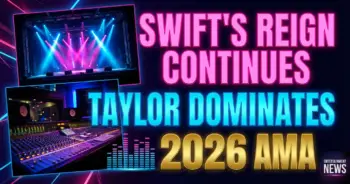 Swift's reign continues: taylor dominates 2026 ama noms