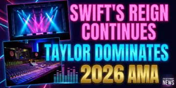 Swift's reign continues: taylor dominates 2026 ama noms
