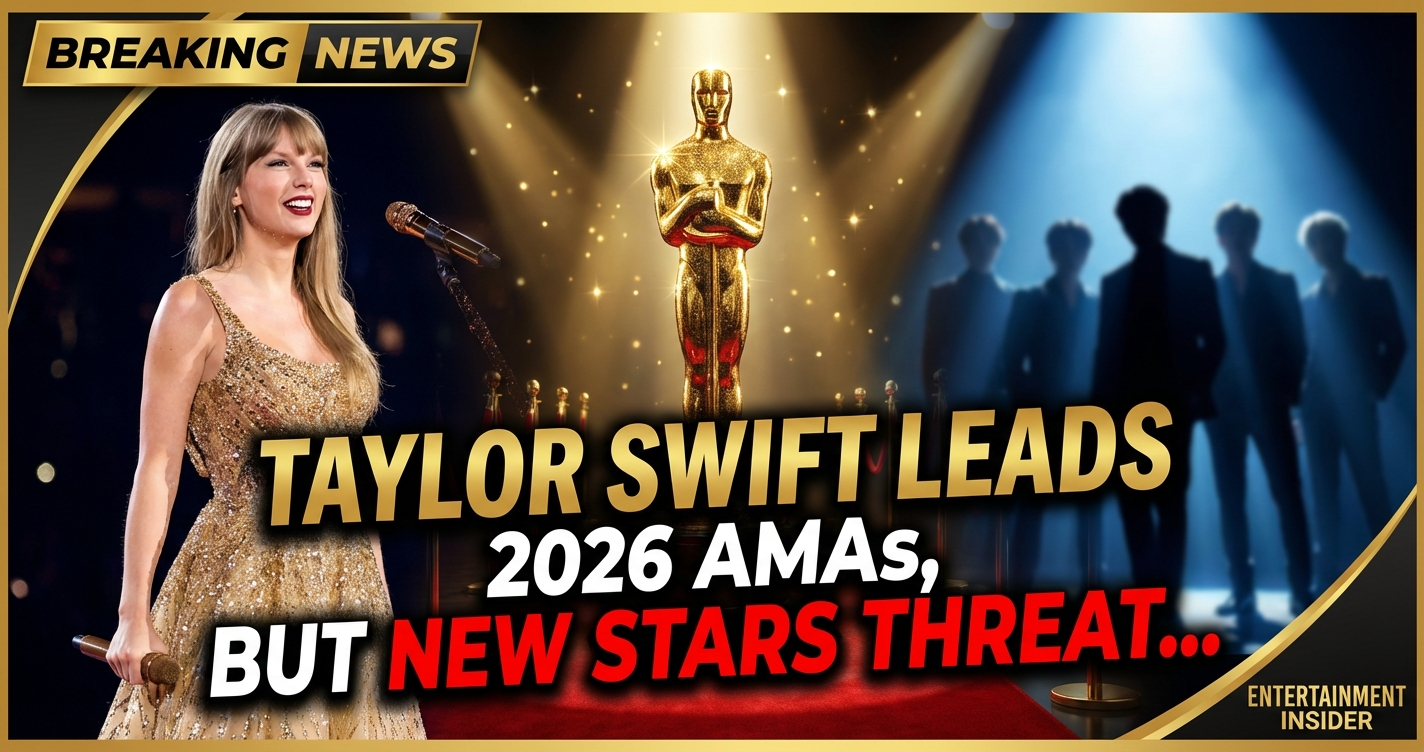 Taylor swift leads 2026 amas, but new stars threaten her reign 1 Taylor swift leads 2026 amas, but new stars threaten her reign
