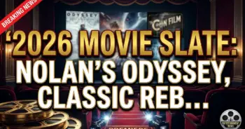 The 2026 movie slate: nolan's odyssey, classic reboots, & hollywood's big bets