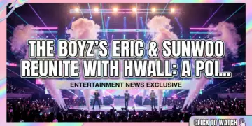 The boyz's eric & sunwoo reunite with hwall: a poignant k-pop moment
