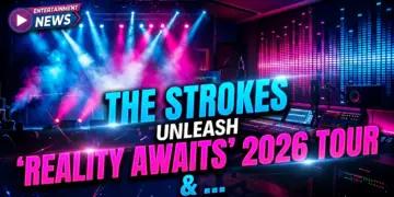 The strokes unleash 'reality awaits': 2026 tour & album set to ignite north america