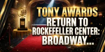 Tony awards return to rockefeller center: broadway's big night gets an iconic stage