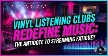 Vinyl listening clubs redefine music: the antidote to digital overload