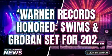 Warner records honored: swims & groban set for 2026 grammy gala