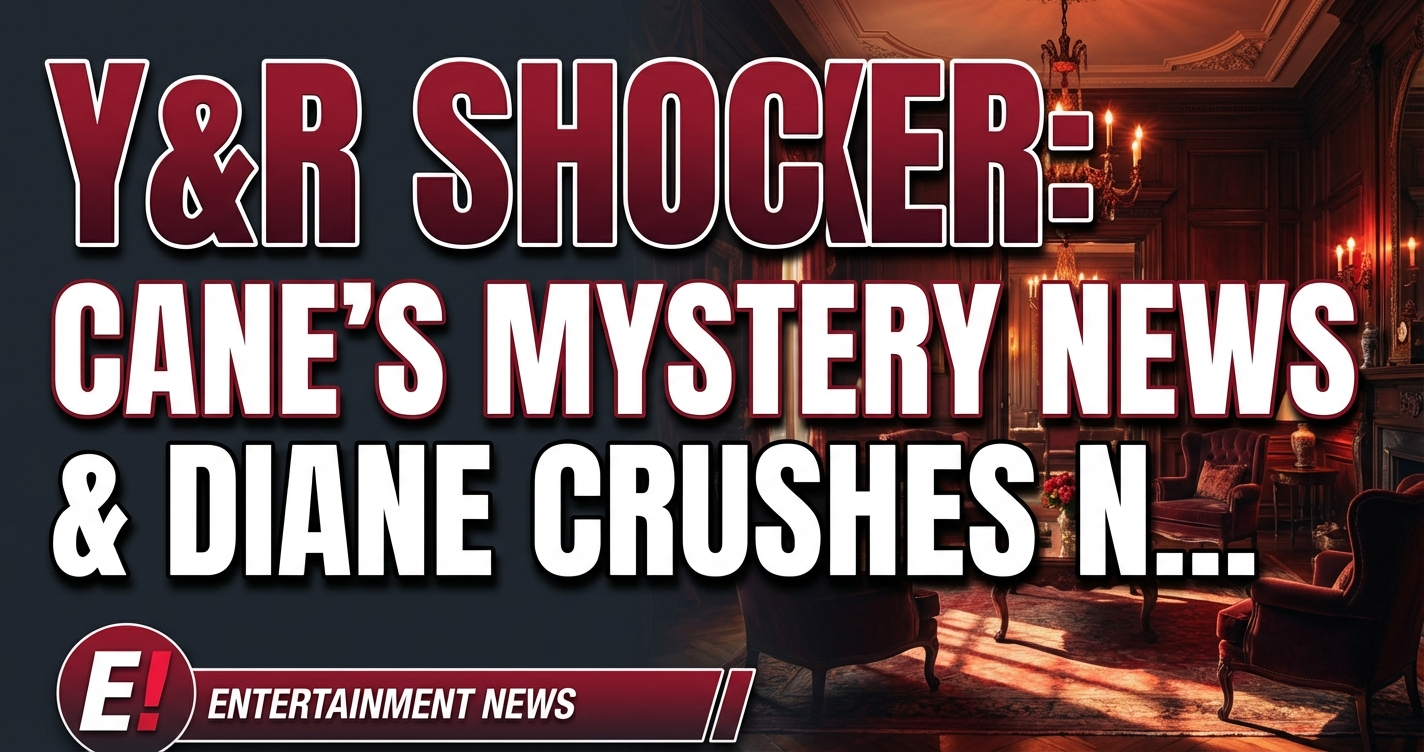 Y&r shocker: cane's mystery news & diane crushes nikki's truce! 1 Y&r shocker: cane's mystery news & diane crushes nikki's truce!