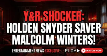 Y&r shocker: holden snyder saves malcolm winters! Crossover chaos!