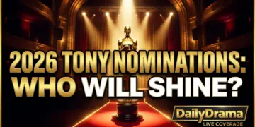 2026 tony nominations: who will shine? Dailydrama's expert predictions