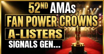 52nd amas: fan power crowns a-listers, signals genre shifts