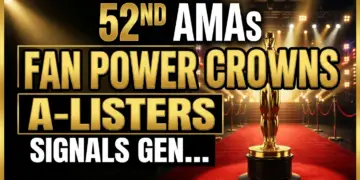 52nd amas: fan power crowns a-listers, signals genre shifts