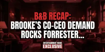 B&b recap: brooke's co-ceo demand rocks forrester creations!