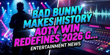 Bad bunny makes history: aoty win redefines 2026 grammys night