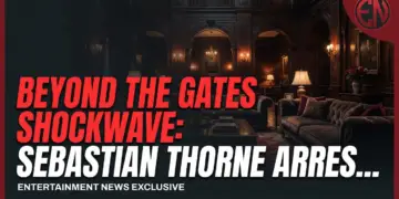 Beyond the gates shockwave: sebastian thorne arrested!