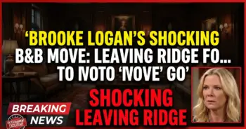 Brooke logan's shocking b&b move: leaving ridge for logan?