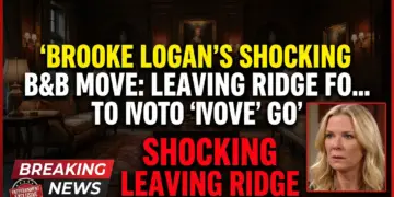 Brooke logan's shocking b&b move: leaving ridge for logan?