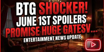 Btg shocker! June 1st spoilers promise huge gatesville drama