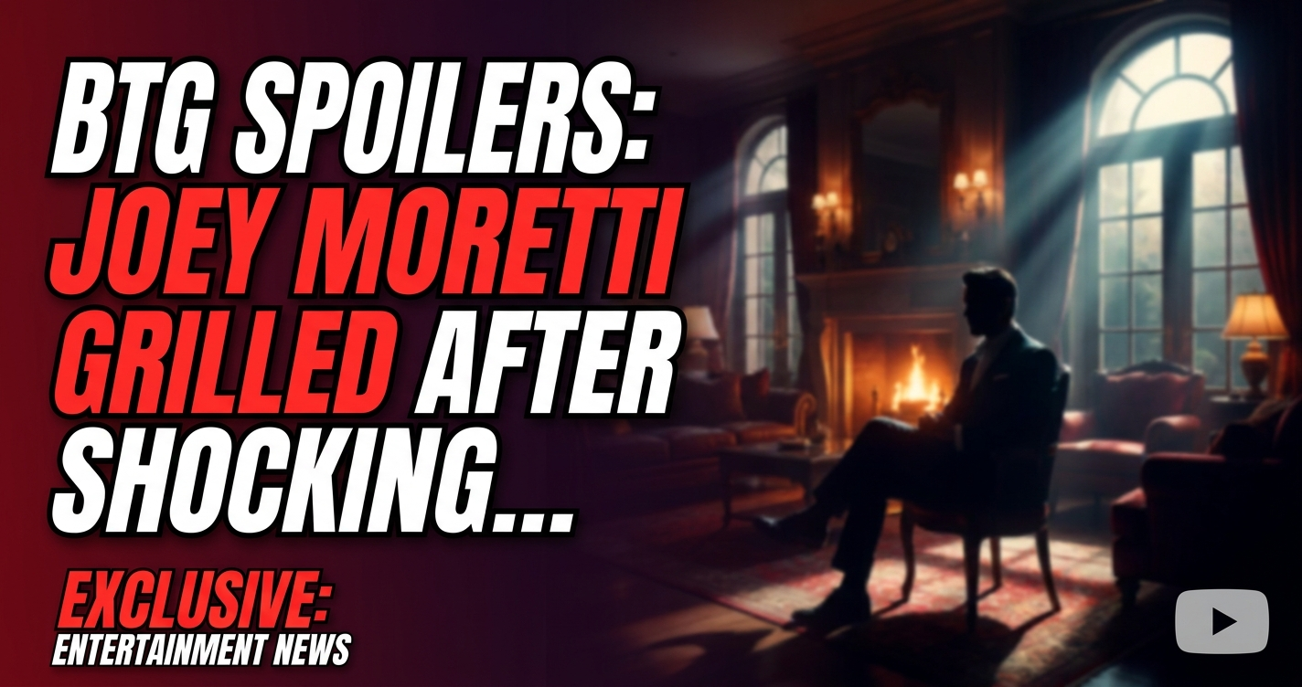 Btg spoilers: joey moretti grilled after shocking deb ball death! 1 Btg spoilers: joey moretti grilled after shocking deb ball death!