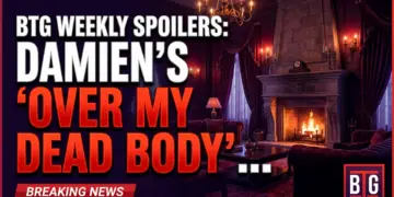 Btg weekly spoilers: damien's 'over my dead body' moment, jasmine's bold breakout!