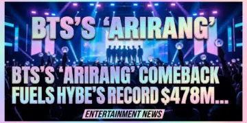 Bts's 'arirang' comeback fuels hybe's record $478m q1 revenue