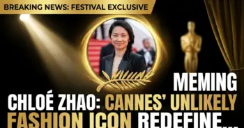 Chloé zhao: cannes' unlikely fashion icon redefines red carpet glamour